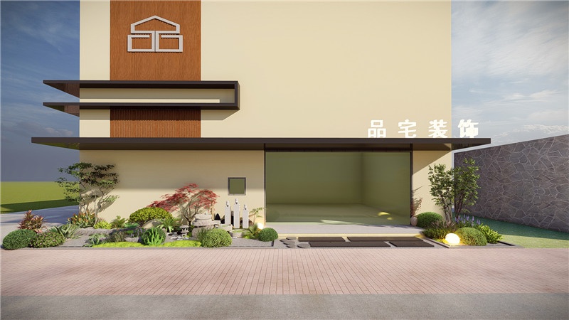 品宅装饰门店景观设计图